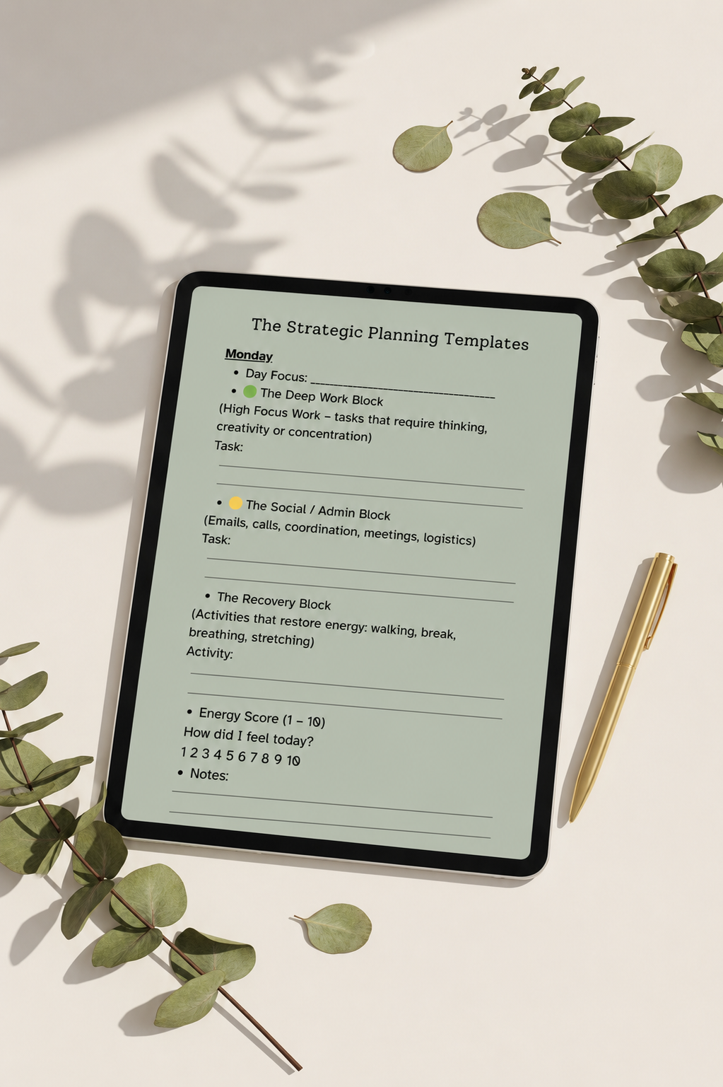 Weekly Mastery Program
